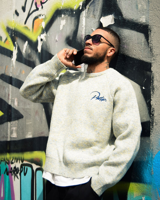PATAN Knit Sweater Grey